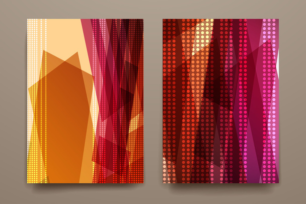 templates design in abstract style - Vector, Imagen