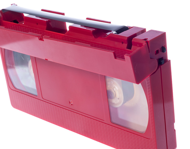 Cassette vidéo isolée sur fond blanc
 - Photo, image