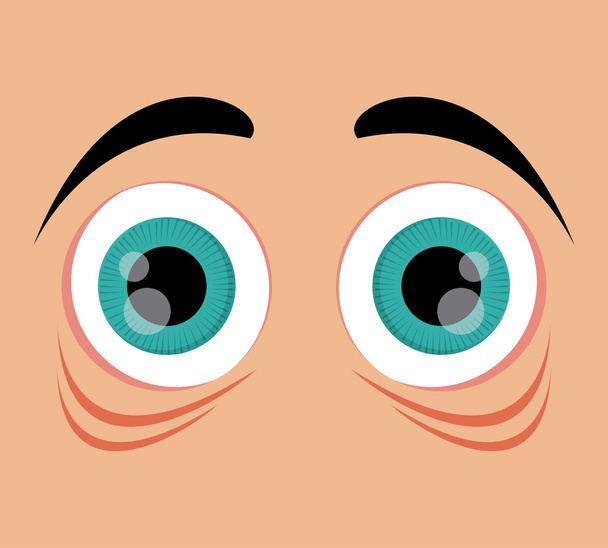 Expressive eyes design - ベクター画像
