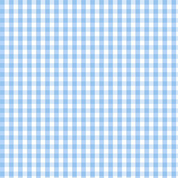 Patrón de cuadros azules sin costura
 - Vector, Imagen