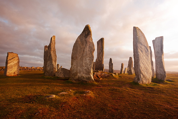 Skotské krajiny: Callanish stojících kamenů - Fotografie, Obrázek