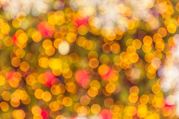Sfocato astratto rosso e giallo sfondo di Natale
 - Foto, immagini