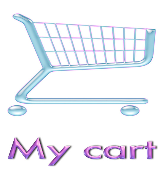 icono del carrito de compras 3d
 - Foto, imagen