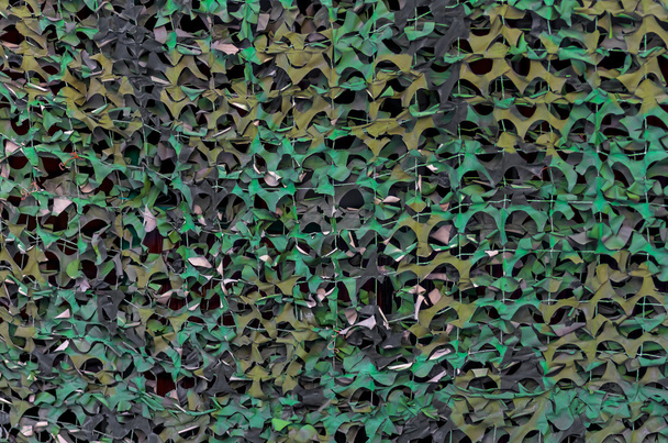 Leaf camouflage net background - Photo, Image