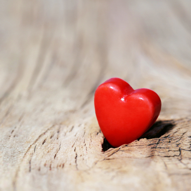 день Святого Валентина фону. серця на дерев'яні текстури. макрос - Фото, зображення