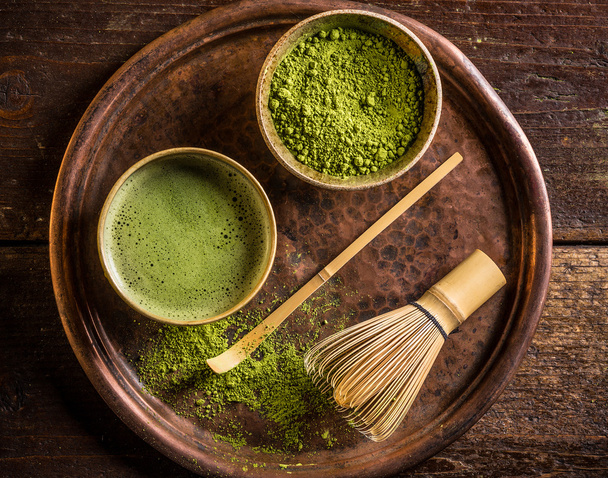 Japanese matcha green tea - Foto, Bild
