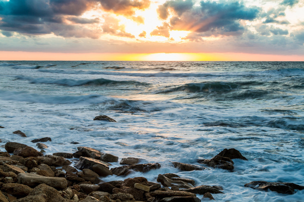 Seascape, Mediterranean Sea, Israel - Photo, Image