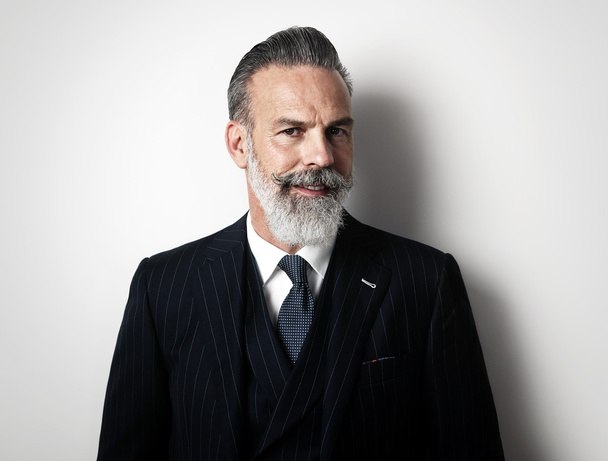 Portrait of bearded gentleman - Foto, Imagem