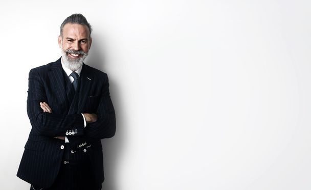 Portrait of bearded businessman - Fotografie, Obrázek