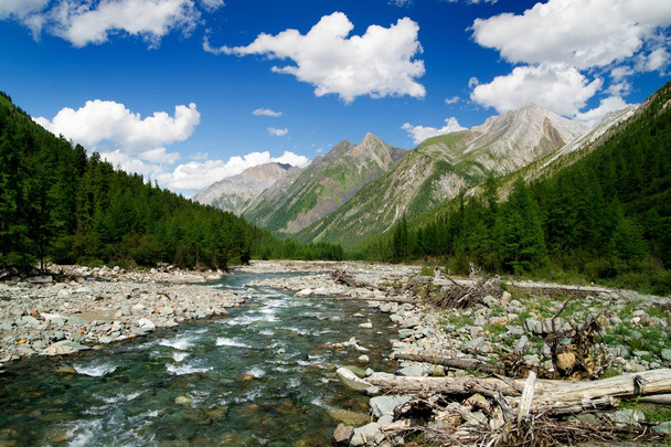 Sumak river - sayan mountains - russia - Foto, Bild