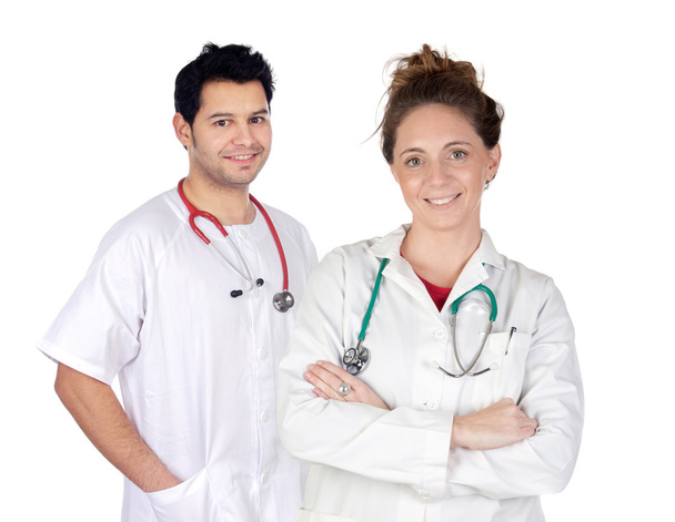 Couple of doctors - Photo, Image