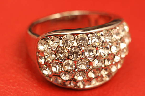 ring with shiny stones - Valokuva, kuva