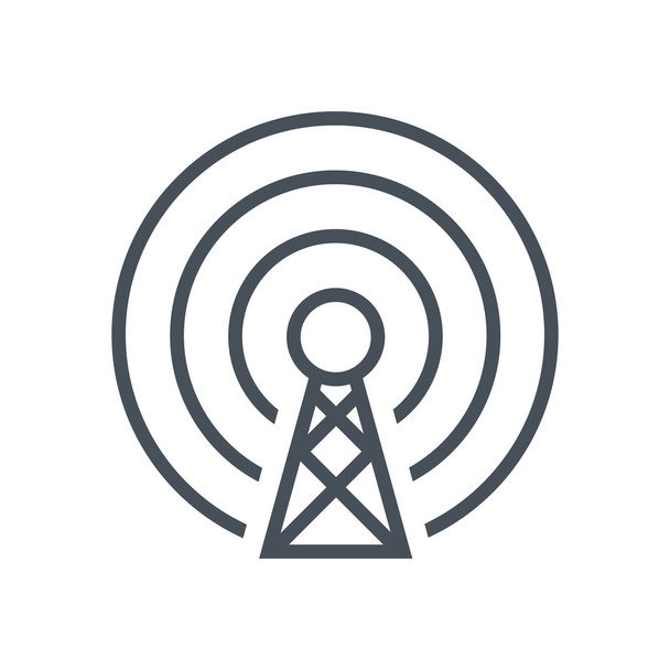 Broadcasting theme icon - Vector, Image