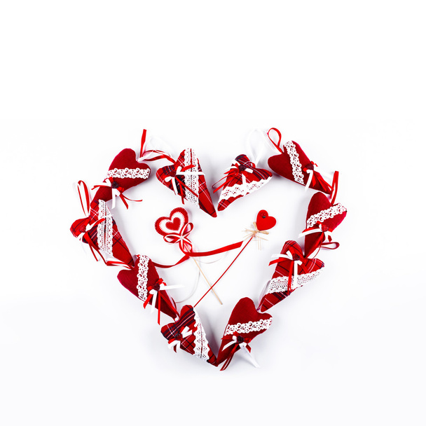 One big red valentine heart - Фото, изображение