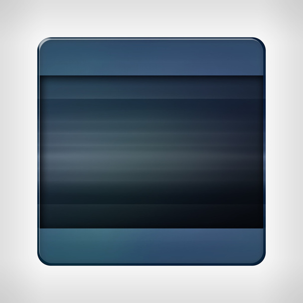 Abstract blue background icon - Foto, Imagen