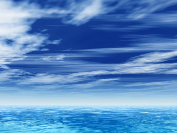 Ondas de água do oceano
 - Foto, Imagem