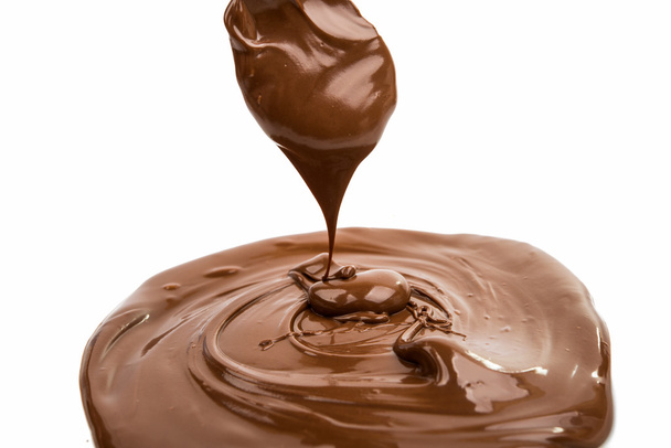 Csokoládé krém közelről - Fotó, kép