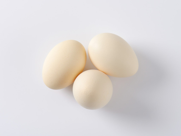 three fresh eggs - Foto, afbeelding