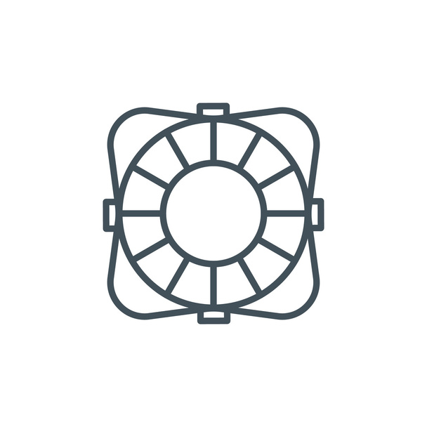 Life buoy icon - Vector, Image