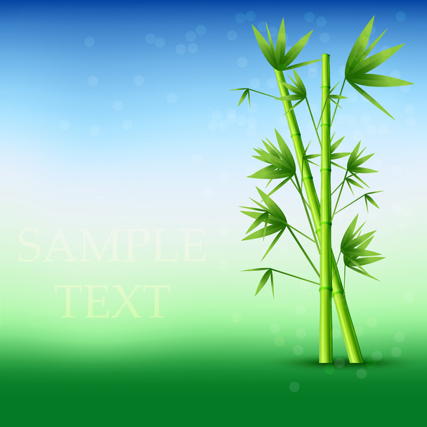 Vektor abstrakten Bambus Hintergrund. eps10 - Vektor, Bild