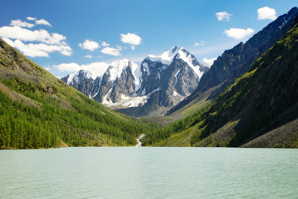 Savlo or szavlo valley in altai range - mountains russia - Valokuva, kuva