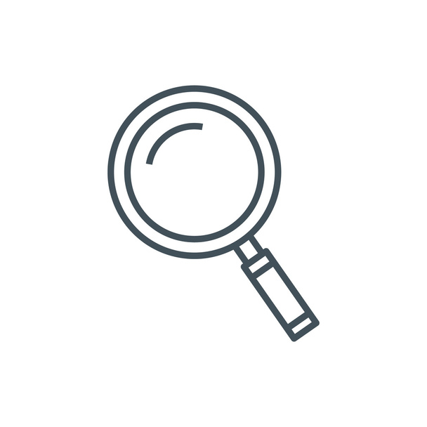 Magnifier, search icon - Vector, Image