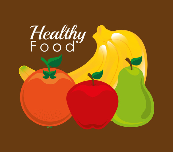 健康的な食デザイン  - ベクター画像