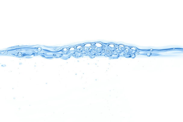 Fondo de burbujas de agua azul abstracto
 - Foto, Imagen