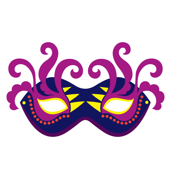 Mardi Gras Mask 2 - Vector, Image