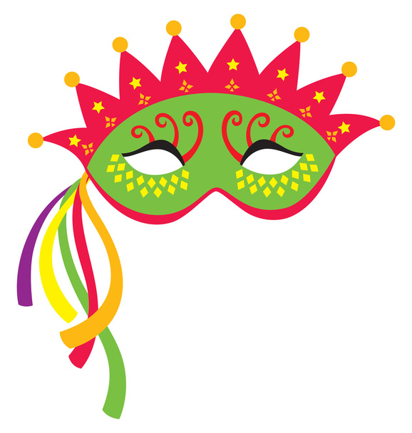 Mardi Gras Maske 3 - Vektor, Bild
