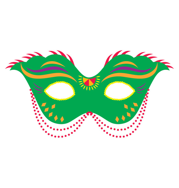 Mardi Gras Mask 4 - Vector, afbeelding