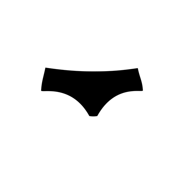Sous-vêtements femme pantalon icône. Illustration vectorielle
. - Vecteur, image