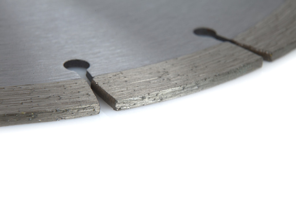 Kesme disk elmas - elmas disk beyaz zemin üzerine beton için - Fotoğraf, Görsel