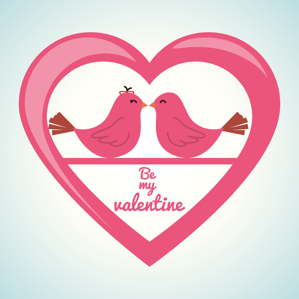 Valentines day romantic - Vector, Image