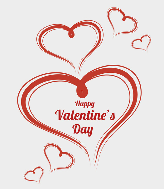 Valentijnsdag romantisch - Vector, afbeelding