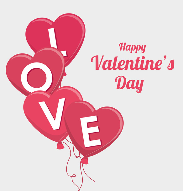 Романтичний день Святого Валентина
 - Вектор, зображення