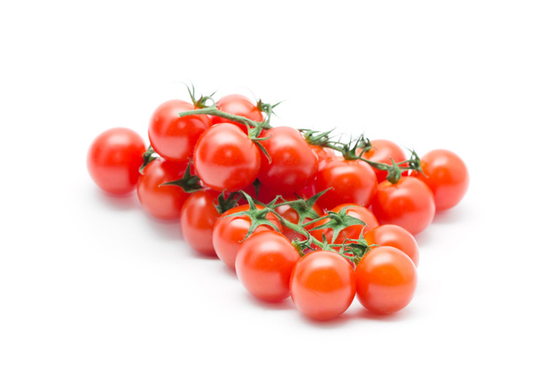 tomatoes with green leaves - Valokuva, kuva