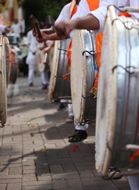 Procession Ganapati Dhol
 - Photo, image