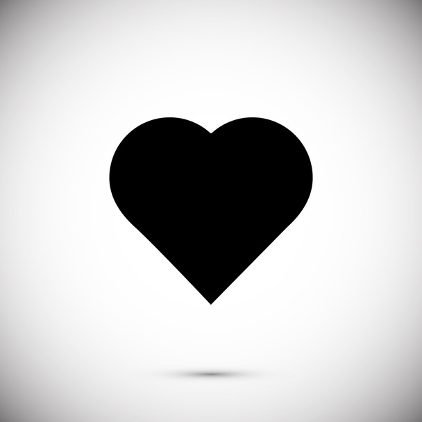 human heart icon - Vektor, Bild