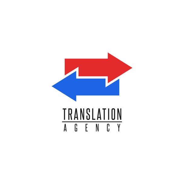 agenzia di traduzione mockup con Frecce
 - Vettoriali, immagini