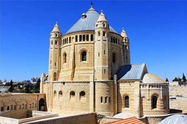 Monastery the Dormition in Jerusalem - Photo, Image