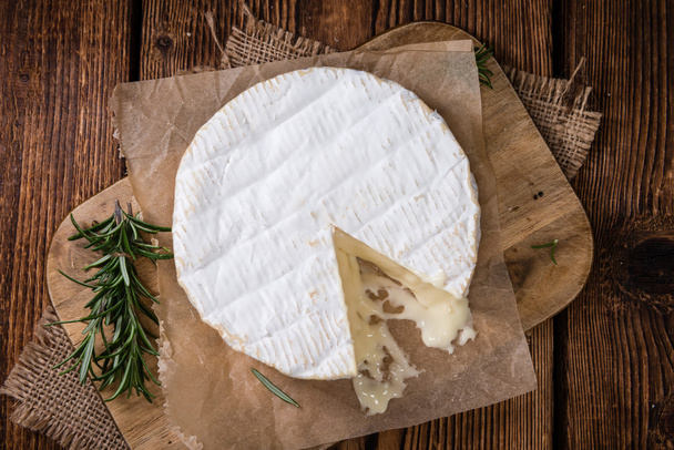 Camembert on table - Photo, image