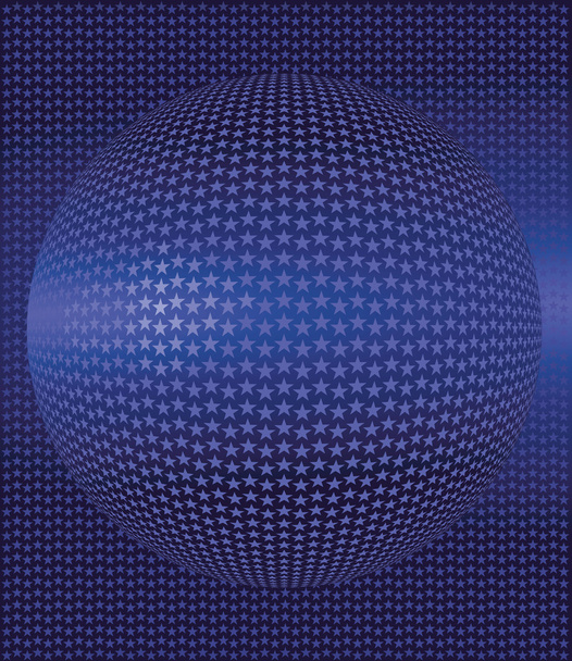 Astronomie-Sternenball - Vektor, Bild