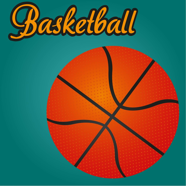 basketball ball - Vector, Image