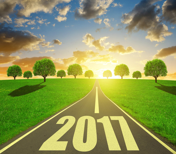 Hacia el Año Nuevo 2017
 - Foto, imagen