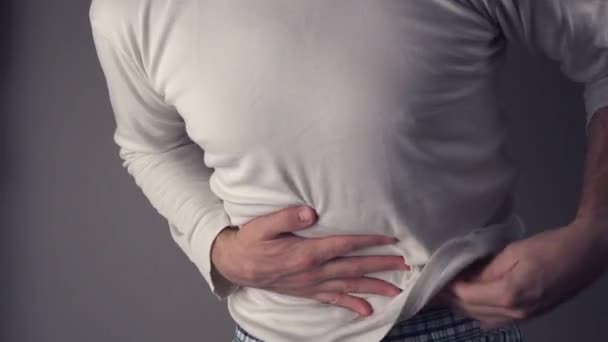 Severe abdominal pain - Záběry, video