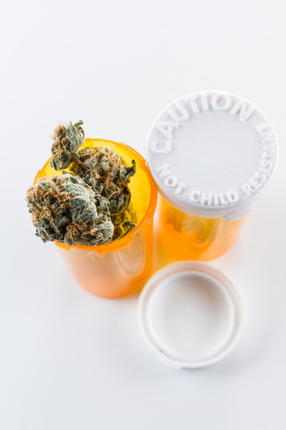 Cannabis Indica Bud (para fins medicinais
) - Foto, Imagem