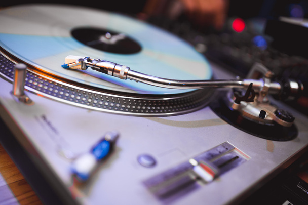 DJ vinil turntable - Foto, Imagem