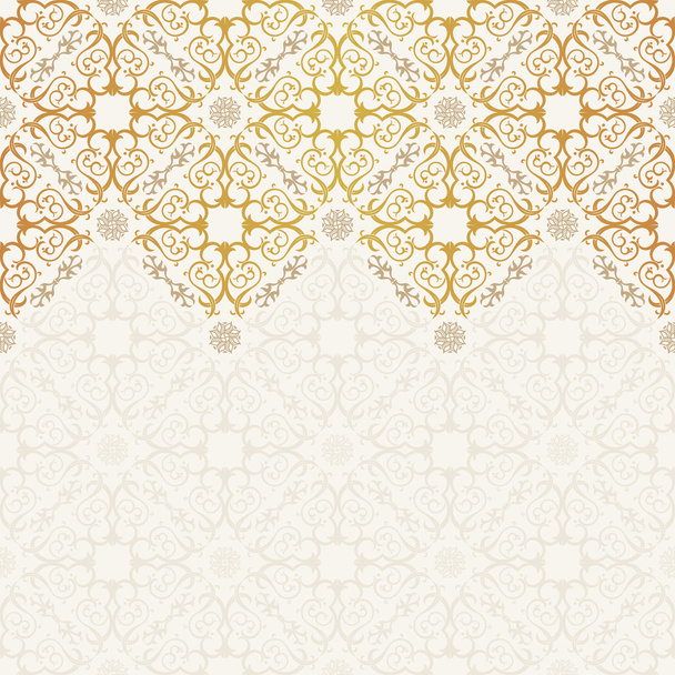 Vector seamless pattern with art ornament for design - Vector, Image