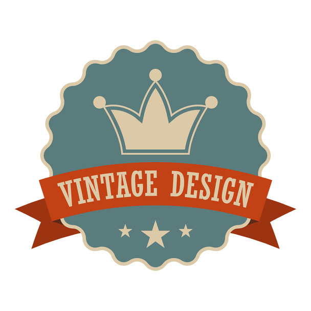Retail vintage design banner - Vektori, kuva
